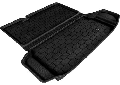 3D MAXpider Cargo Custom Fit All-Weather Floor Mat for Select Chevrolet Sonic Models - Kagu Rubber Black