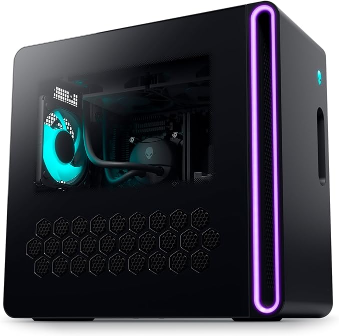 Alienware Aurora R16 RPL Ordinateur Gaming, Processeur Intel Core i9 14900KF, 32Go RAM, 2TB SSD, Graphique NVIDIA GeForce RTX 4080 16Go GDDR6X, Windows 11 Home, Basalt Black