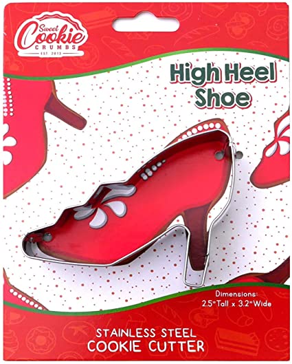High Heel Shoe Cookie Cutter - Stainless Steel