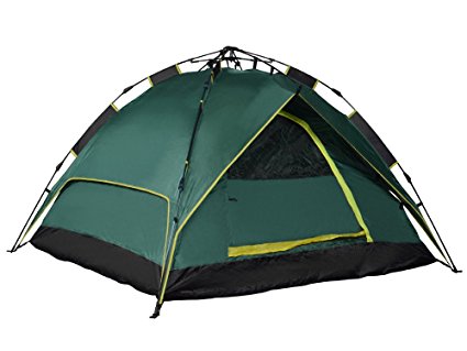 TMS Waterproof Automatic Outdoor 2 Person Double Layer Instant Camping Family Tent