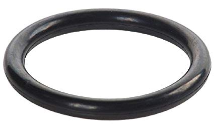 M2x12 Buna-N O-Ring, 90A Durometer, Round, Black, Buna-N, 12 mm ID, 16 mm OD, 2 mm Width (Pack of 100)