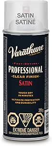 Rust-Oleum Varathane PRO Oil Based Clear Finish in Satin, 319g