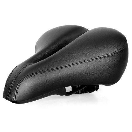 Inbike High Rebound Foam Bike Seat for Cruiser Bike, Comfortable Bicycle, 10.6"*7.9"