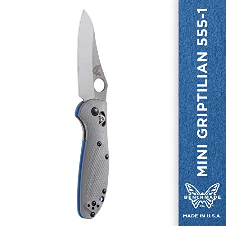 Benchmade - Mini Griptilian 555-1 Knife, Sheepsfoot