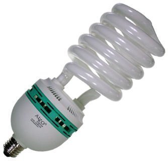 ALZO 85W CFL Photo Light Bulb 5500K, 4250 Lumens, 120V, Daylight White Light