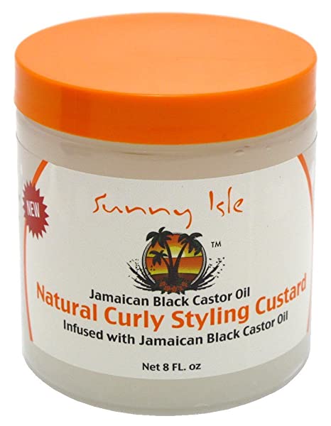 Sunny Isle Jamaican Black Castor Oil Curly Styling Custard