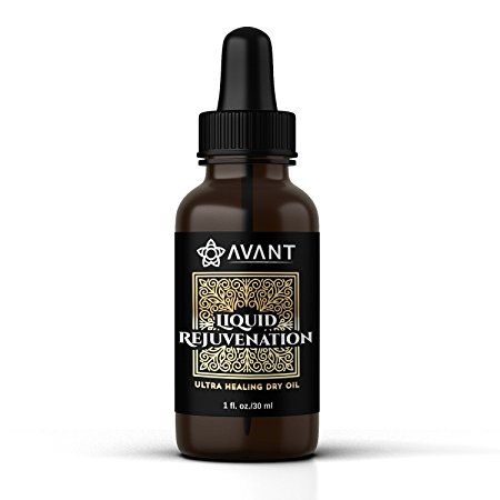 Ultra Healing Dry Oil, Lightweight Hydrating Face Moisturizer to Repair Dry, Damaged and Aging Skin | 100% Natural Cold Pressed Organic Oils | Liquid Rejuvenation by Avant USA