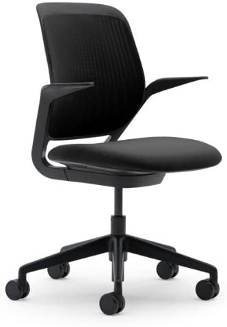 Steelcase Cobi Chair, Licorice Fabric -