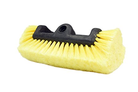 CarCarez Auto Household Soft Detailing Bristle Scrub Brush Yellow