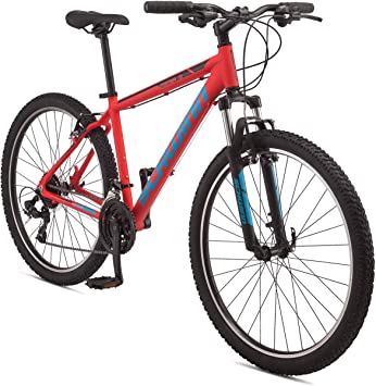 Schwinn Mesa 3 Adult Mountain Bike, 21 speeds, 27.5-inch Wheels, Mens Medium Frame, Red, Model: S23300M10MD-PC