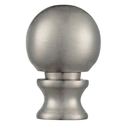 Westinghouse 7000600 Brushed Nickel Finish Ball Lamp Finial