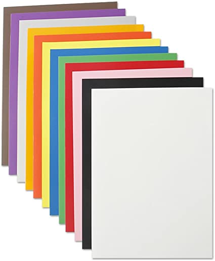 Iron on Heat Transfer Vinyl Sheets Colored Easy Press HTV for T-Shirt 12 Pack, 12”x10” Kenteer