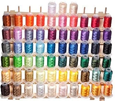 63 Brother Colors Embroidery Machine Thread