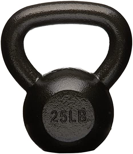 AmazonBasics Cast Iron Kettlebells