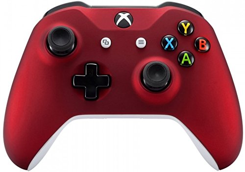 Xbox One Wireless Controller for Microsoft Xbox One - Custom Soft Touch Feel - Custom Xbox One Controller (Red)