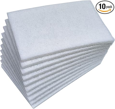 10 PCS 6"x9" 2000 Grit General Purpose Scuff Pads for Scuffing, Scouring, Sanding, Paint Primer Prep Adhesion Scratch - Home Cleaning, Surface Polishing, Metal Deburring，Auto Body Repair