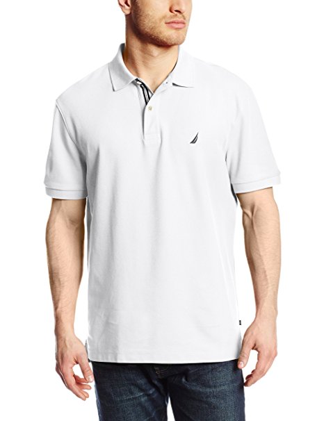 Nautica Men's Short-Sleeve Solid Deck Polo Shirt