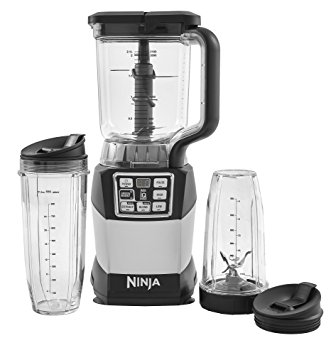 Nutri Ninja 1200W Blender Duo with Auto iQ BL492UK [inc 2.1L Pitcher & 2 x Tritan Cups]