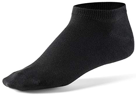 Mens Sneaker Socks (10 Pair Pack) by Mat & Vic's Cotton Classic Comfortable Breathable