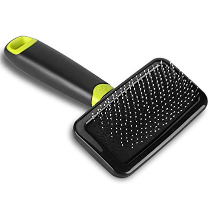 SLOW DOLPHIN Dog Brush & Cat Brush - Professional Pet Grooming Brush for Small, Medium & Large Dogs and Cats, with Short to Long Hair