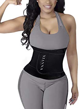 YIANNA Waist Trainer Slimming Body Shaper Belt - Sport Girdle Waist Trimmer Compression Belly Weight Loss