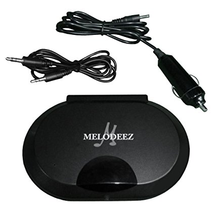 Melodeez MDZ-IRT-(1) Infrared IR Audio Transmitter For Portable Headrest DVD Players For Wireless Headphone Conversion 12v For in Car Use