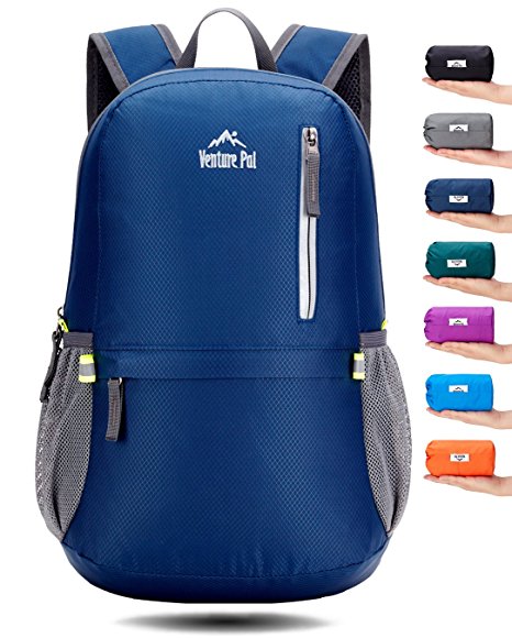 Venture Pal 25L Travel Backpack - Durable Packable Lightweight Small Backpack for Women Men