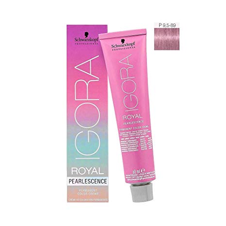 Schwarzkopf Professional Igora Royal Pearlesence Hair Color, 9.5-89, Pastel Candy, 60 Gram