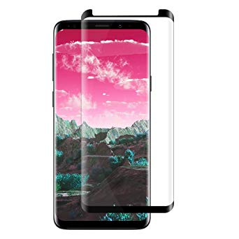 [2 Pack] S9Plus Screen Protector, [Anti-Scratch] [High Definition] [Bubble Free] [Anti-Fingerprint] S9 Plus Tempered Glass Screen Protector Compatible with Samsung Galaxy S9 Plus