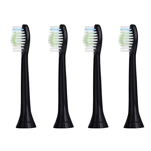 Electric Toothbrush Head P-HX-6064 HX6064 Sonicare Brush Head for Philips black color(1/2/3/4/5pack) (4)