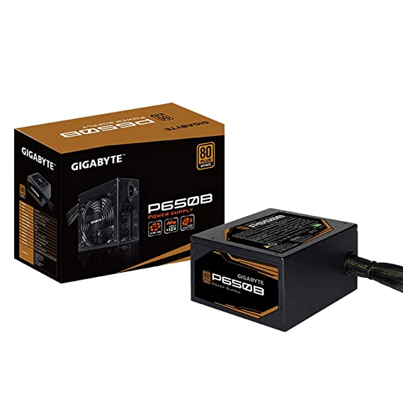 GIGABYTE GP-P650B 650-Watt Power Supply (Black)