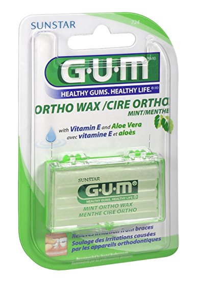 Butler G-U-M Orthodontic Wax, Mint (Pack of 2)