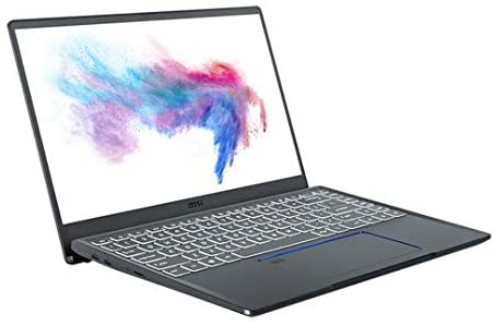 MSI Prestige 14 Evo A11M-022UK Full HD 14 Inch Laptop (Intel i7-1185G7, Intel Iris Xe Graphics, 512 GB NVMe PCIe Gen4x4 SSD, LPDDR4 16 GB RAM, Wi-Fi 6, Windows 10) Intel EVO Verified, Carbon Gray