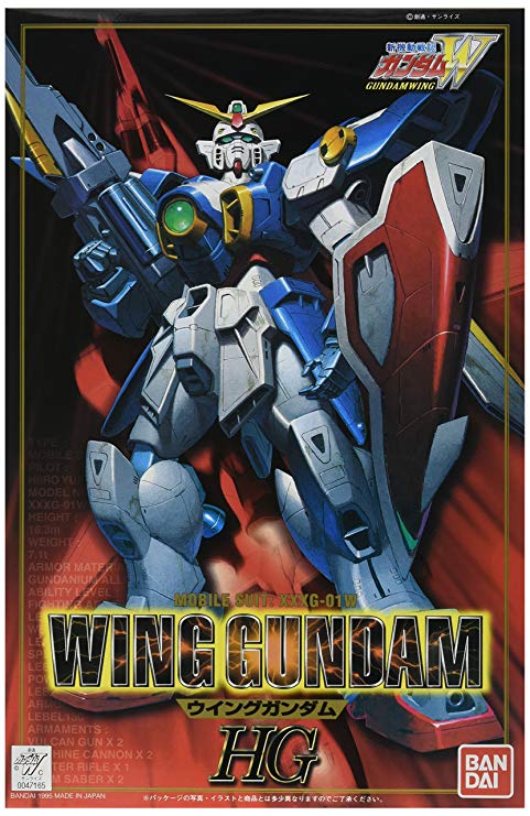 Bandai Hobby #01 1/100 Model W Series Wing High Grade Gundam Action Figure