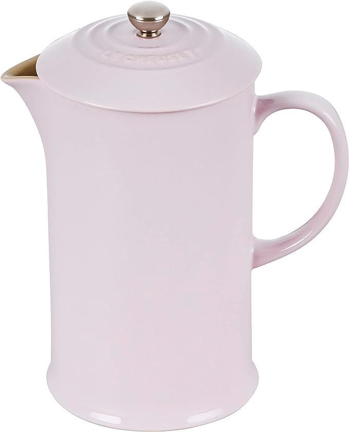 Le Creuset Stoneware French Press, 34 oz., Shallot