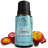 HOLIDAY DOORBUSTER 5 Discount Coupon Code DCMBROFF - Soothe Muscle Relief Blend by Ovvio Oils-Natural Arthritis Pain And Joint Soothing Essential Oils Formula - Blend Of 100 Pure Therapeutic Grade Peppermint Ginger and Roman Chamomile - Ultra Strength Muscle Rub and Relaxer - Large 15ml - Naturally Ease Tight and Sore Muscles - Also Includes Helichrysum Cassia Vetiver and Birch Essential Oils