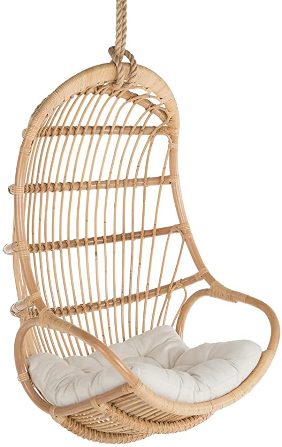 Kouboo Hanging Swing Chair, Large, Natural