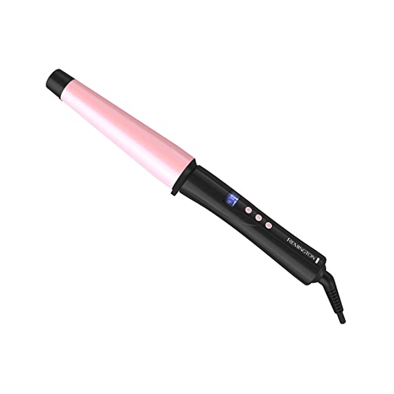 Remington Pro 1-1½” Curling Wand with Pearl Ceramic Technology and Digital Controls, CI9538 (Renewed)