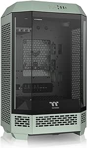 Tower 300 Matcha Green Micro-ATX Case; 2x140mm CT Fan Included; Support Up to 420mm Radiator; Optional Chassis Stand Kit Allows Horizontal Display; CA-1Y4-00SEWN-00; 3 Year Warranty