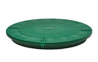 TUF-Tite 24" Heavy Duty Flat Riser Lid for TUF-Tite Risers or Corrugated Pipe Risers