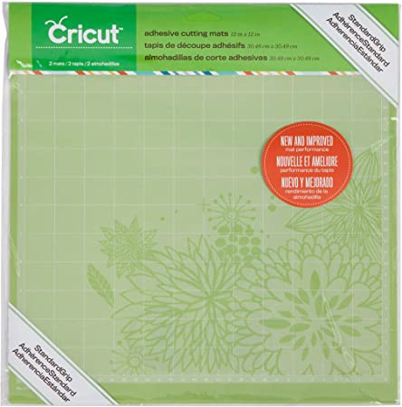 Cricut StandardGrip Adhesive Cutting Mat, Set of 2, Package May Vary