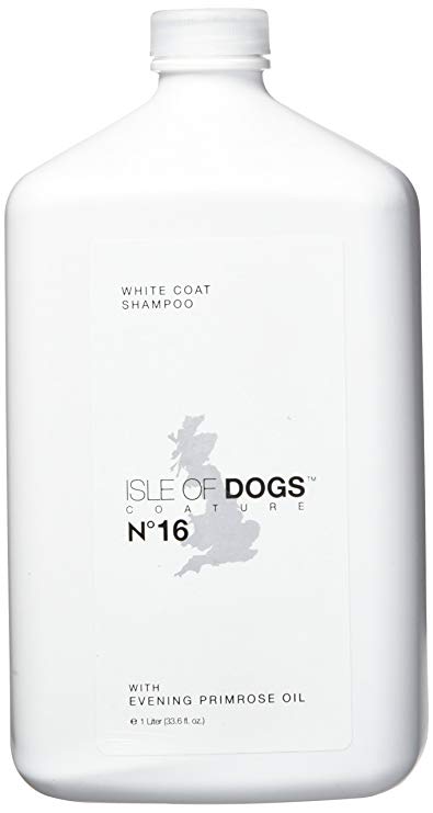 Isle of Dogs Coature No. 16 White Coat Evening Primrose Oil Dog Shampoo, 1 liter