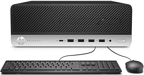 HP ProDesk 600 G4 SFF Home and Business Desktop Intel i5-8500 6-Core, 16GB RAM, 256GB PCIe SSD, Intel UHD 630, 2xUSB 3.1, 2 Display Port (DP), Win 10 Pro(Renewed)