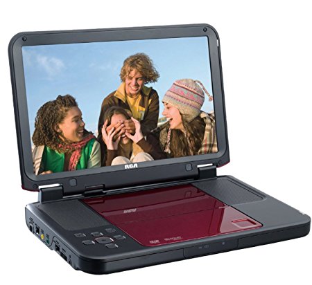 RCA DRC6331R Portable DVD Player with 10-Inch LCD