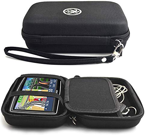 in Car Sat Nav Hard Carry Case For Garmin Nuvi 50LM 57LM 58LM 5'' GPS with Strap Sat Nav With Accessory