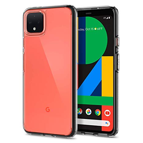 Spigen Case Ultra Hybrid Works with Google Pixel 4 Case (2019) - Crystal Clear