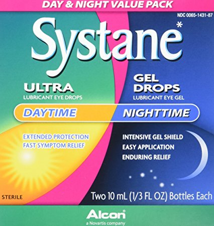 Systane Day & Night Eye Drops Value Pack, 0.676 Ounce