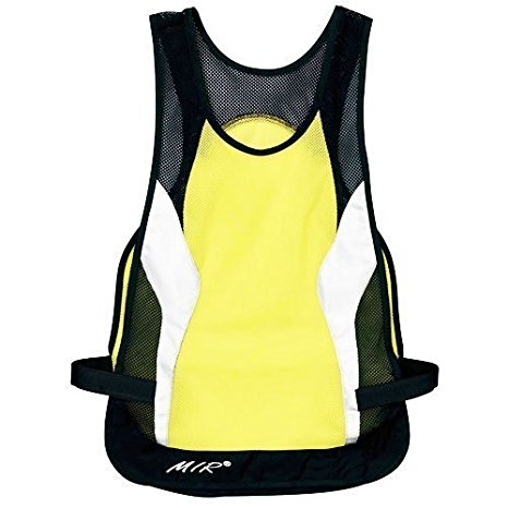 MiR Reflective Safety Vest Biking, Running, Jogging Air Flow Netting for Both Men & Women, Medium/Large