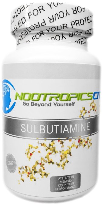 Sulbutiamine Dosage | Nootropic | 500 mg | 90 Capsules