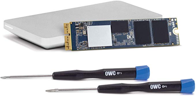 OWC 1.0 TB Aura Pro X2 SSD Complete Solution Upgrade with Tools and Envoy Pro Enclosure for MacBook Air (Medium 2013 to 2017) (Retina, Open 2013 - Mid 2015), (S3DAPT4MB10K)